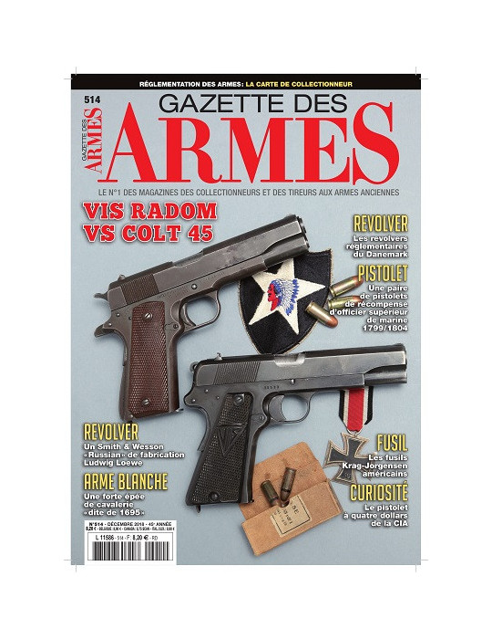 GAZETTE DES ARMES N¡514 DECEMBRE 2018