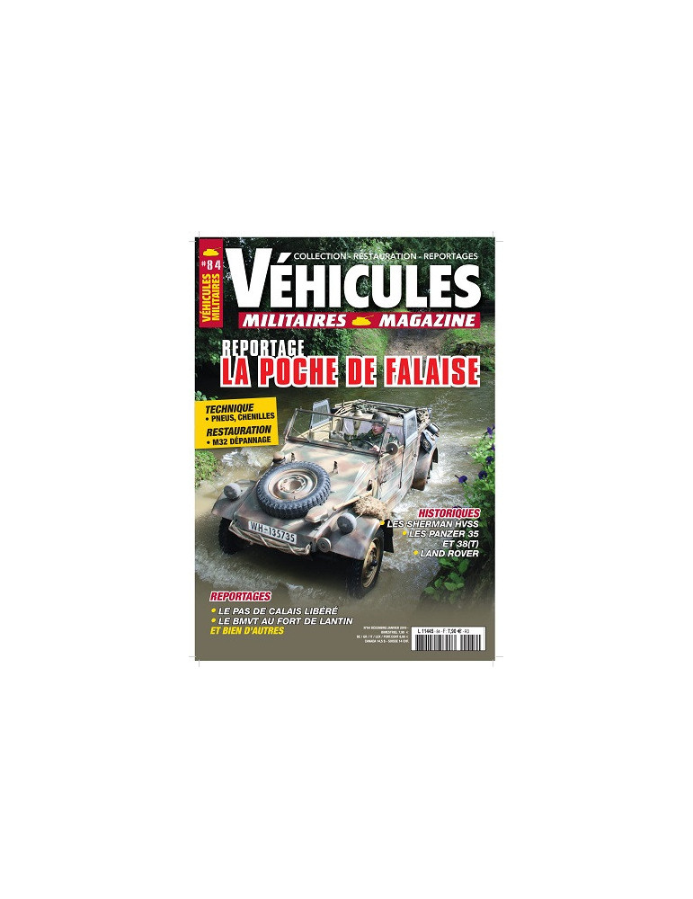 VEHICULES MILITAIRES N¡84 DECEMBRE JANVIER 2019