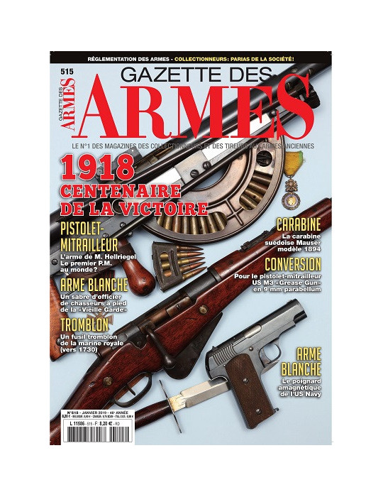 GAZETTE DES ARMES N¡515 JANVIER 2019