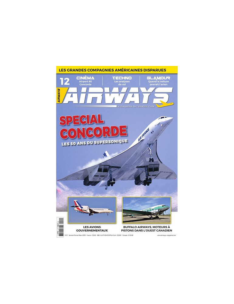 AIRWAYS N¡12 Janvier Fevrier Mars 2019