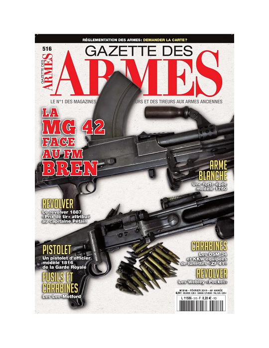 GAZETTE DES ARMES N¡516 Fvrier 2019