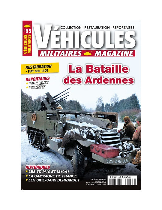 VEHICULES MILITAIRES N¡ 85 Fvrier Mars 2019