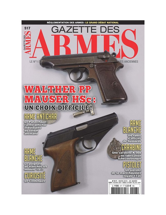 GAZETTE DES ARMES N¡ 517 Mars 2019