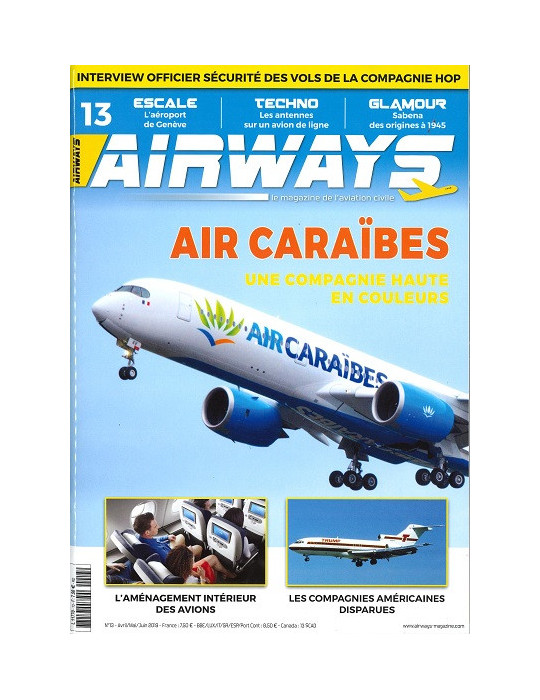 AIRWAYS N¡13 Avril Mai Juin 2019