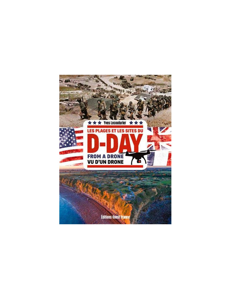 VU DÔUN DRONE LES PLAGES ET LES SITES DU D-DAY