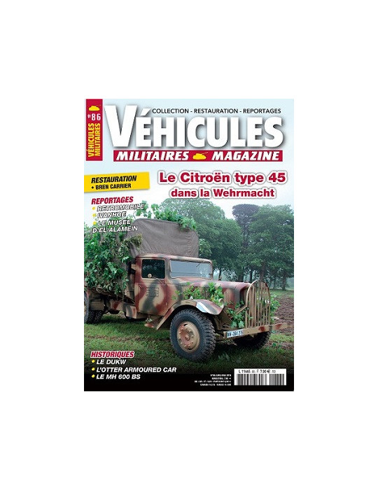 VEHICULES MILITAIRES N¡86 AVRIL MAI 2019