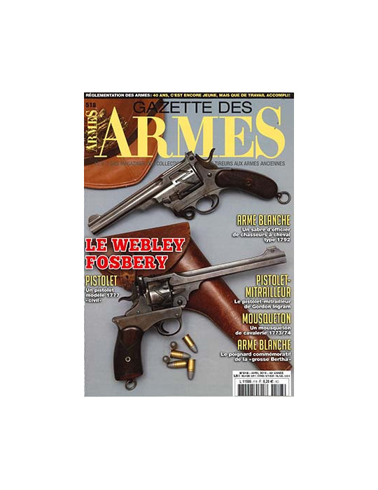 GAZETTE DES ARMES N¡518 AVRIL 2019