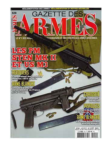 GAZETTE DES ARMES N¡520 JUIN 2019