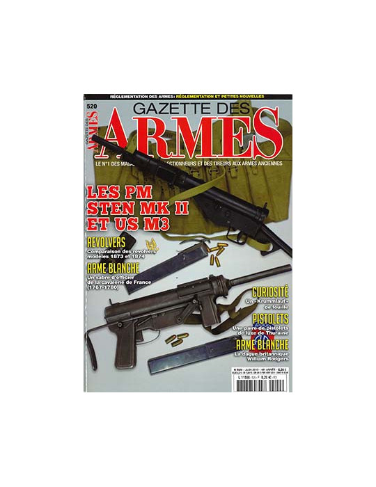 GAZETTE DES ARMES N¡520 JUIN 2019