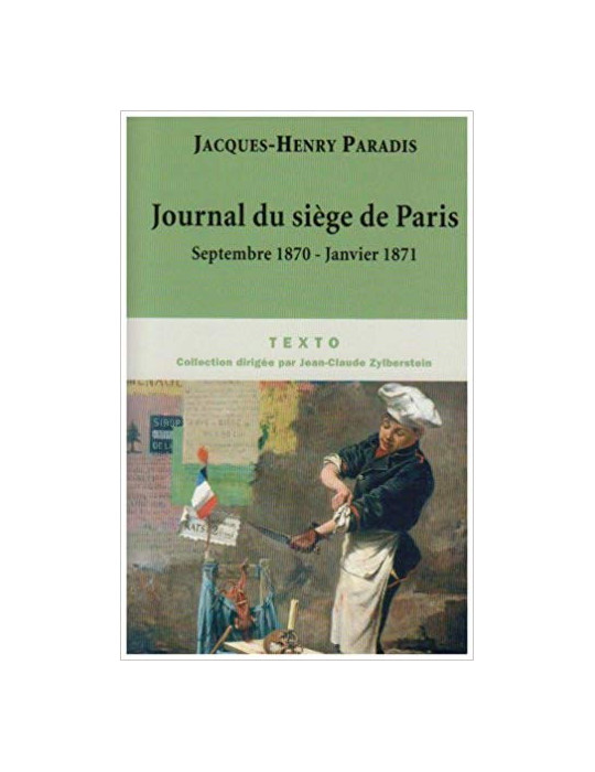 JOURNAL DU SIEGE DE PARIS