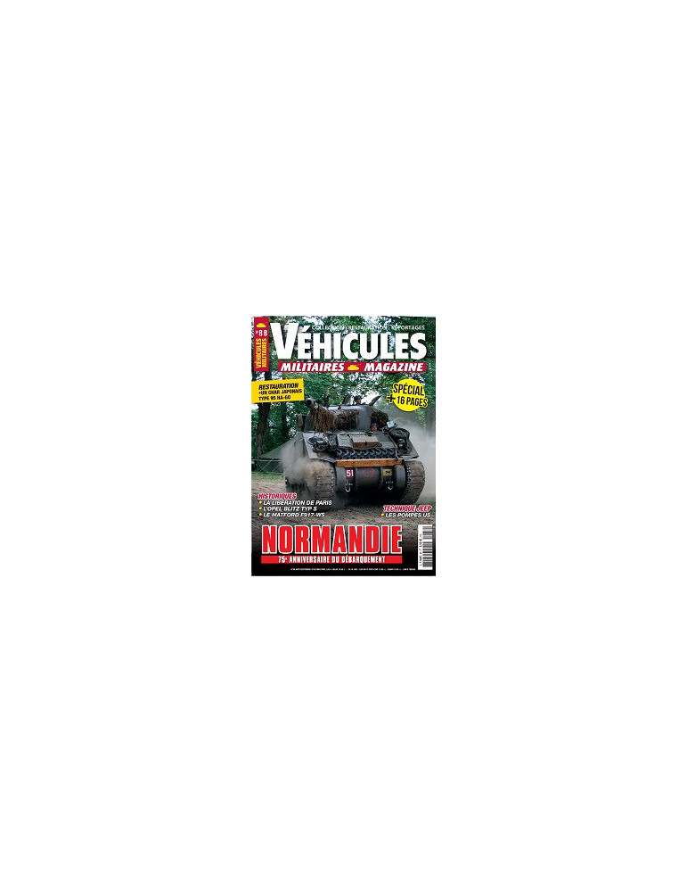 VEHICULES MILITAIRES N¡88 AOUT SEPTEMBRE 2019