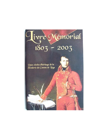 LIVRE MEMORIAL 1803 - 2003