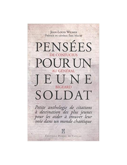 PENSEES POUR UN JEUNE SOLDAT