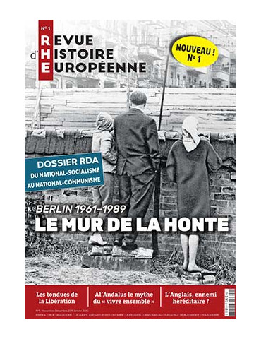 REVUE DÔHISTOIRE EUROPEENNE N¡1