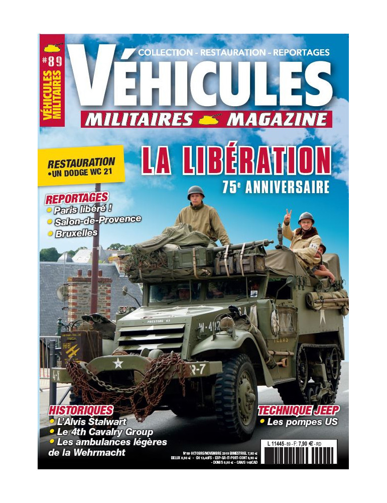 VEHICULES MILITAIRES N¡89 VEHICULES MILITAIRES N¡89