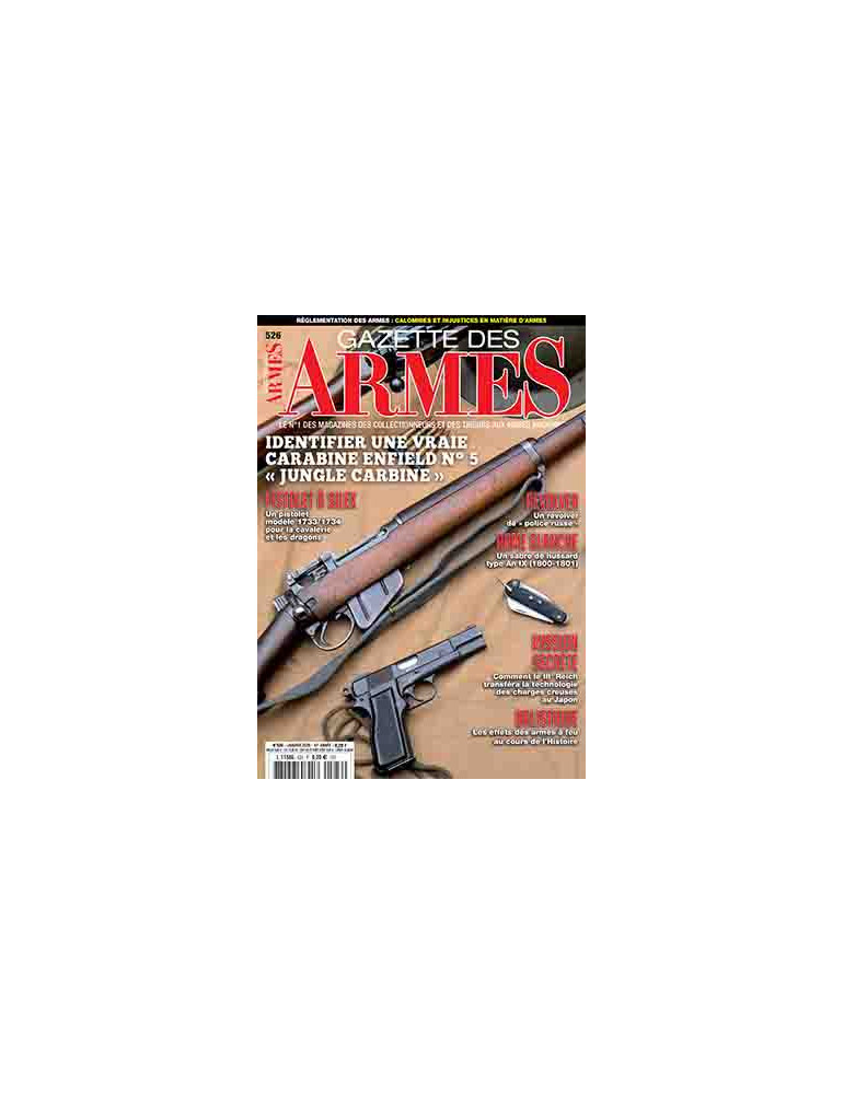 GAZETTE DES ARMES N¡526 - JANVIER 2020 GAZETTE DES ARMES N¡526 - JANVIER 2020