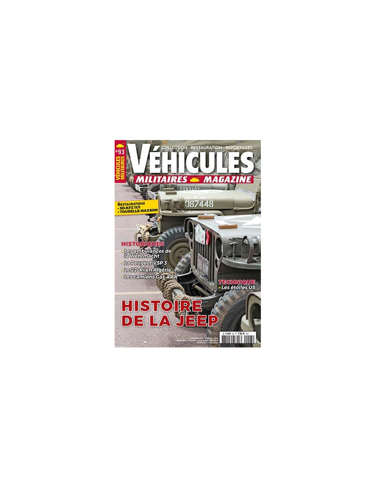 VEHICULES MILITAIRES N¡93 - JUIN JUILLET 2020