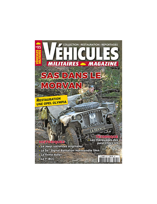 VEHICULES MILITAIRES N¡95 - OCTOBRE NOVEMBRE 2020