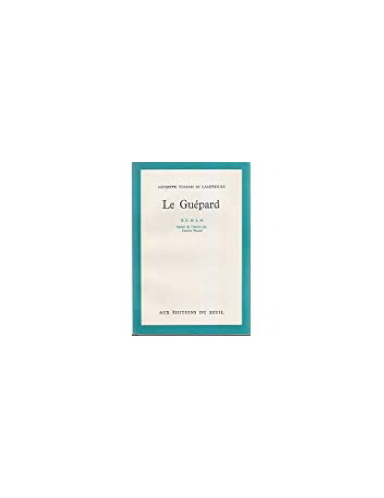 LE GUEPARD LE GUEPARD