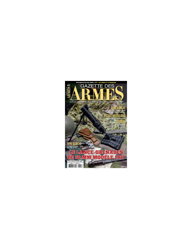 GAZETTE DES ARMES N¡537 - JANVIER 2021