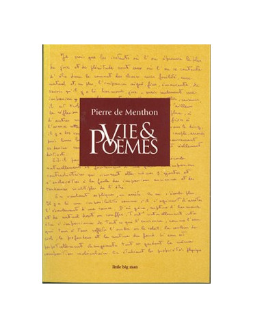 VIE & POEME - PIERRE DE MENTHON