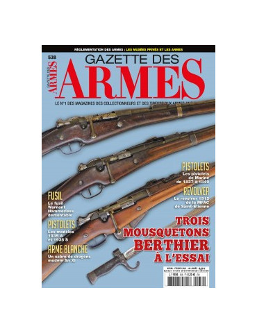 GAZETTE DES ARMES N¡538 - FEVRIER 2021