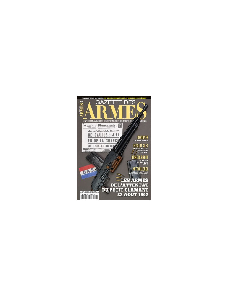 GAZETTE DES ARMES N¡540 - AVRIL 2021