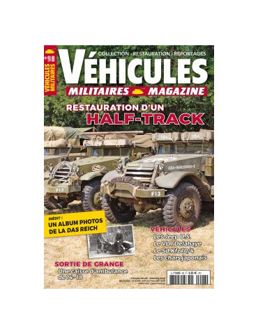 VEHICULES MILITAIRES N¡98 - AVRIL MAIL 2021