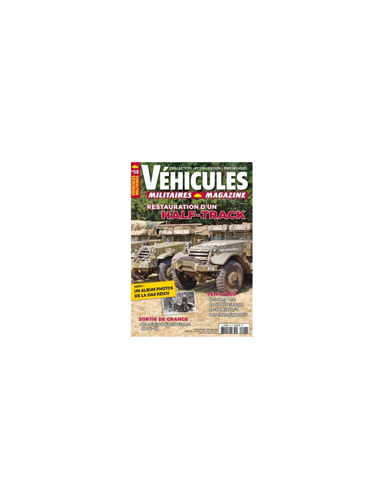 VEHICULES MILITAIRES N¡98 - AVRIL MAIL 2021