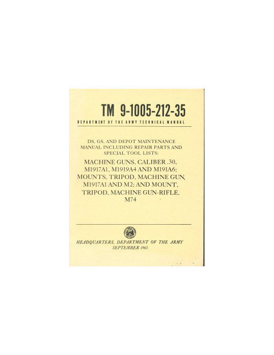 TM 9-1005-212-35 - DEPARTMENT OF THE ARMY TECHNICAL MANUAL
