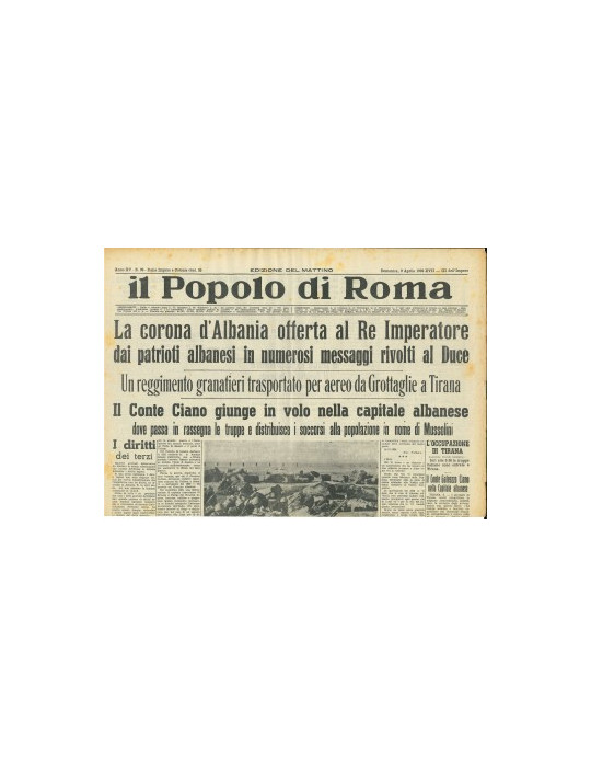 IL POPOLO DI ROMA - DOMENICA 9 APRILE 1936