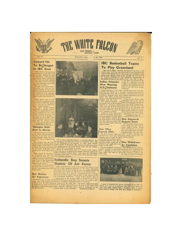 THE WHITE FALCON - LOT DE 24 JOURNAUX - 1944