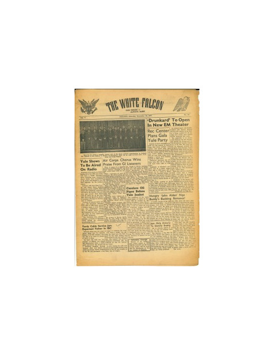 THE WHITE FALCON - LOT DE 4 JOURNAUX - 1943