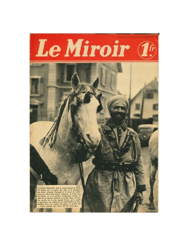 LE MIROIR - LOT DE 2 MAGAZINES (24 MARS 1940 + 3 DECEMBRE 1939)