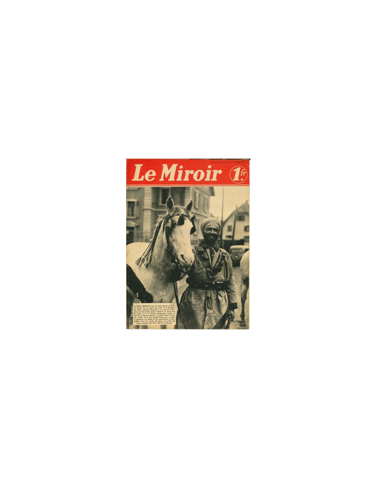 LE MIROIR - LOT DE 2 MAGAZINES (24 MARS 1940 + 3 DECEMBRE 1939) LE MIROIR - LOT DE 2 MAGAZINES (24 MARS 1940 + 3 DECEMBRE 1939)