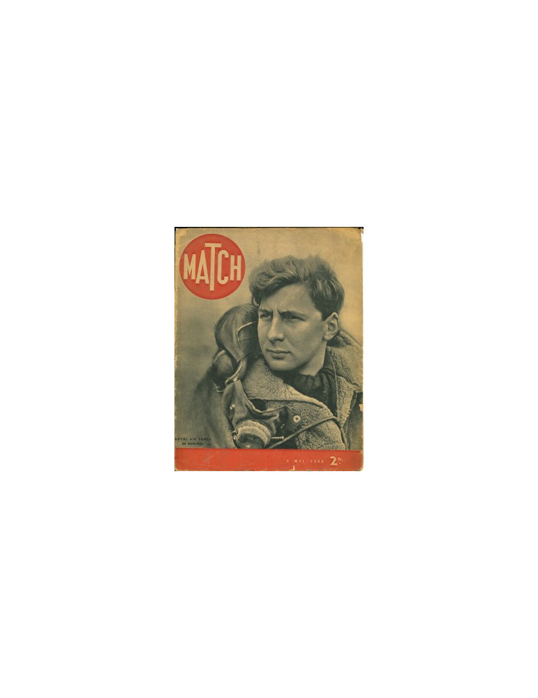 MATCH - LOT DE 2 MAGAZINES ( 20 JUILLET 1939 + 9 MAI 1940)
