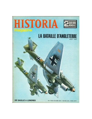 HISTORIA MAGAZINE - LOT DE 11 MAGAZINES (N¡10 A 20)
