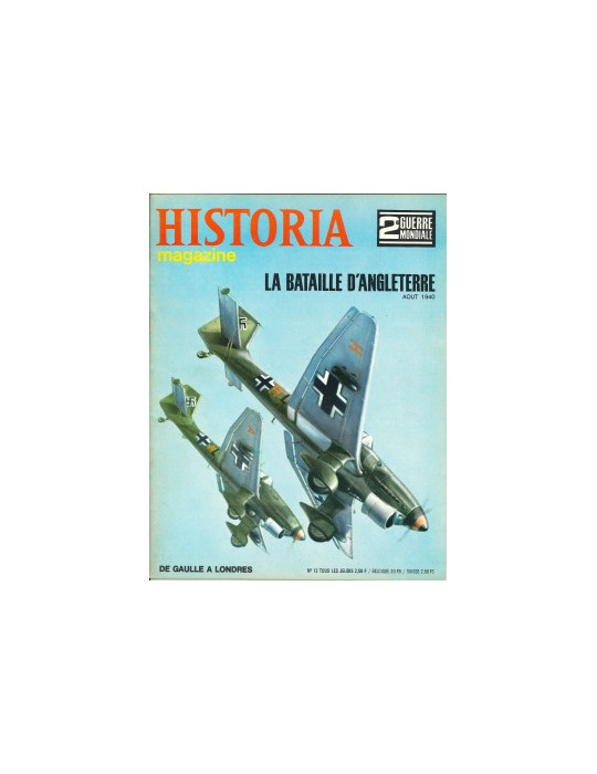 HISTORIA MAGAZINE - LOT DE 11 MAGAZINES (N¡10 A 20)