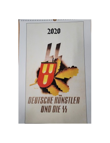 CALENDRIER DÔAFFICHES DE LA WAFFEN SS
