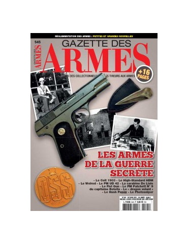 GAZETTE DES ARMES N¡545 - OCTOBRE 2021