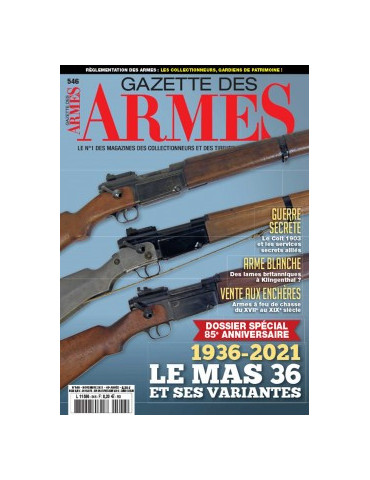 GAZETTE DES ARMES N¡546 - NOVEMBRE 2021