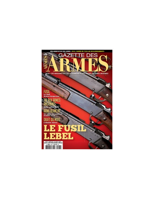 GAZETTE DES ARMES N¡548 - JANVIER 2022