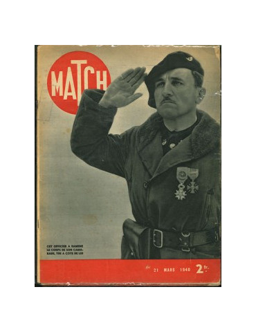 MATCH - LOT DE 10 REVUES (1939-1940)