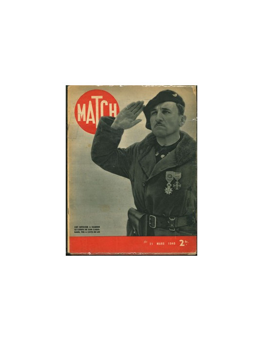 MATCH - LOT DE 10 REVUES (1939-1940)
