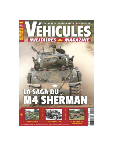 VEHICULES MILITAIRES N¡102 - DECEMBRE JANVIER 2022