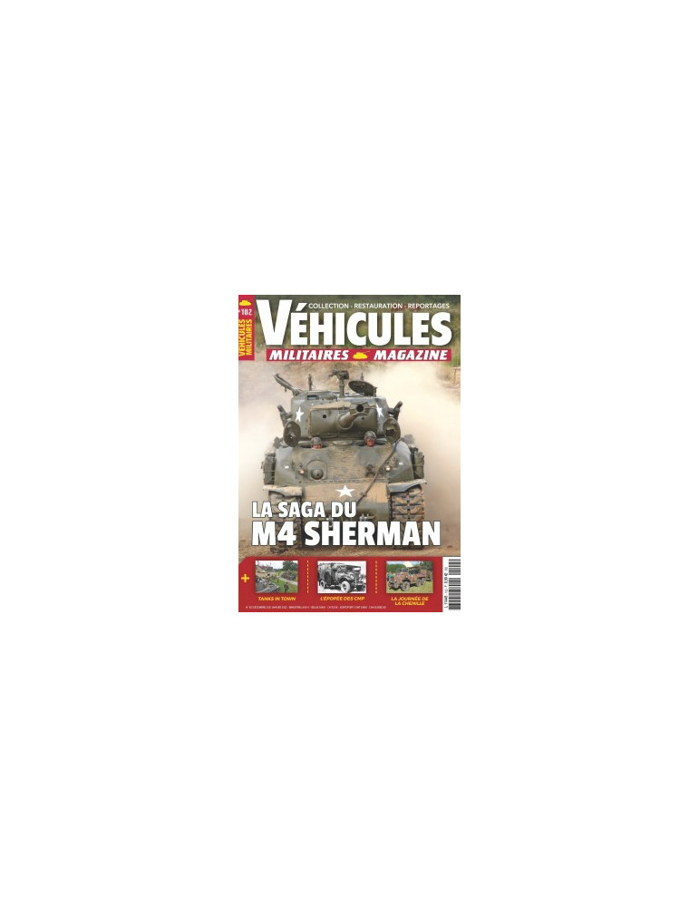 VEHICULES MILITAIRES N¡102 - DECEMBRE JANVIER 2022