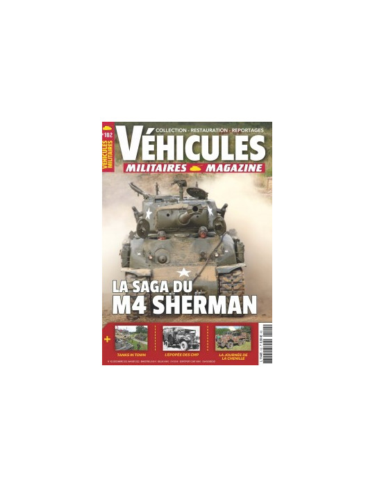 VEHICULES MILITAIRES N¡102 - DECEMBRE JANVIER 2022