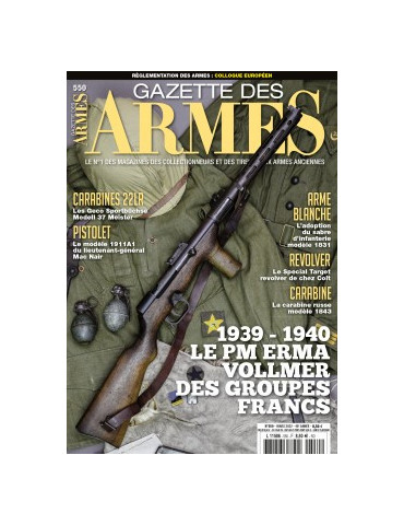 GAZETTE DES ARMES N¡550 - MARS 2022