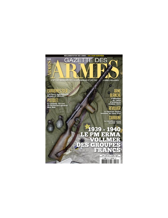 GAZETTE DES ARMES N¡550 - MARS 2022