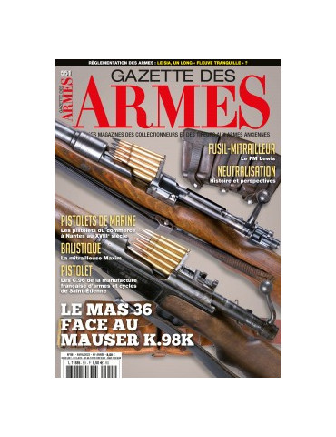 GAZETTE DES ARMES N¡551 - AVRIL 2022